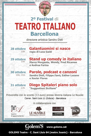 2º Festival del teatro italiano a Barcelona