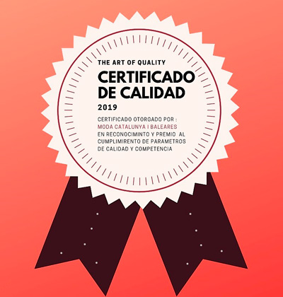 Certificado Calidad Modacat